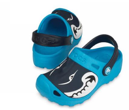 shark crocs for toddlers